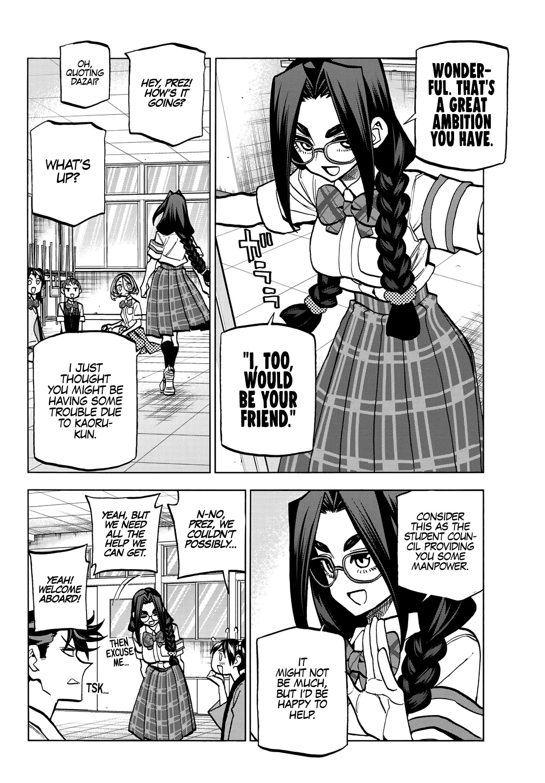 The Story Between A Dumb Prefect And A High School Girl With An Inappropriate Skirt Length Chapter 28 #14