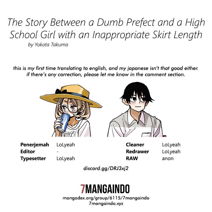 The Story Between A Dumb Prefect And A High School Girl With An Inappropriate Skirt Length Chapter 6.5 #10