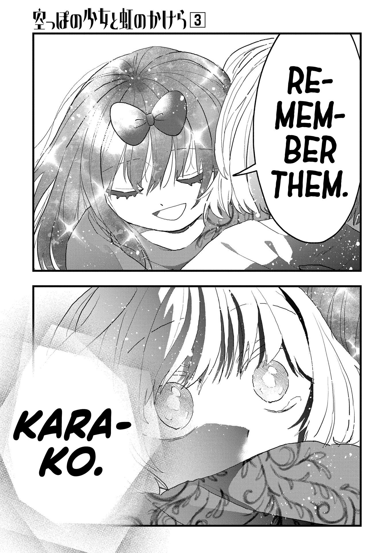 Karappo No Shoujo To Niji No Kakera Chapter 17 #7