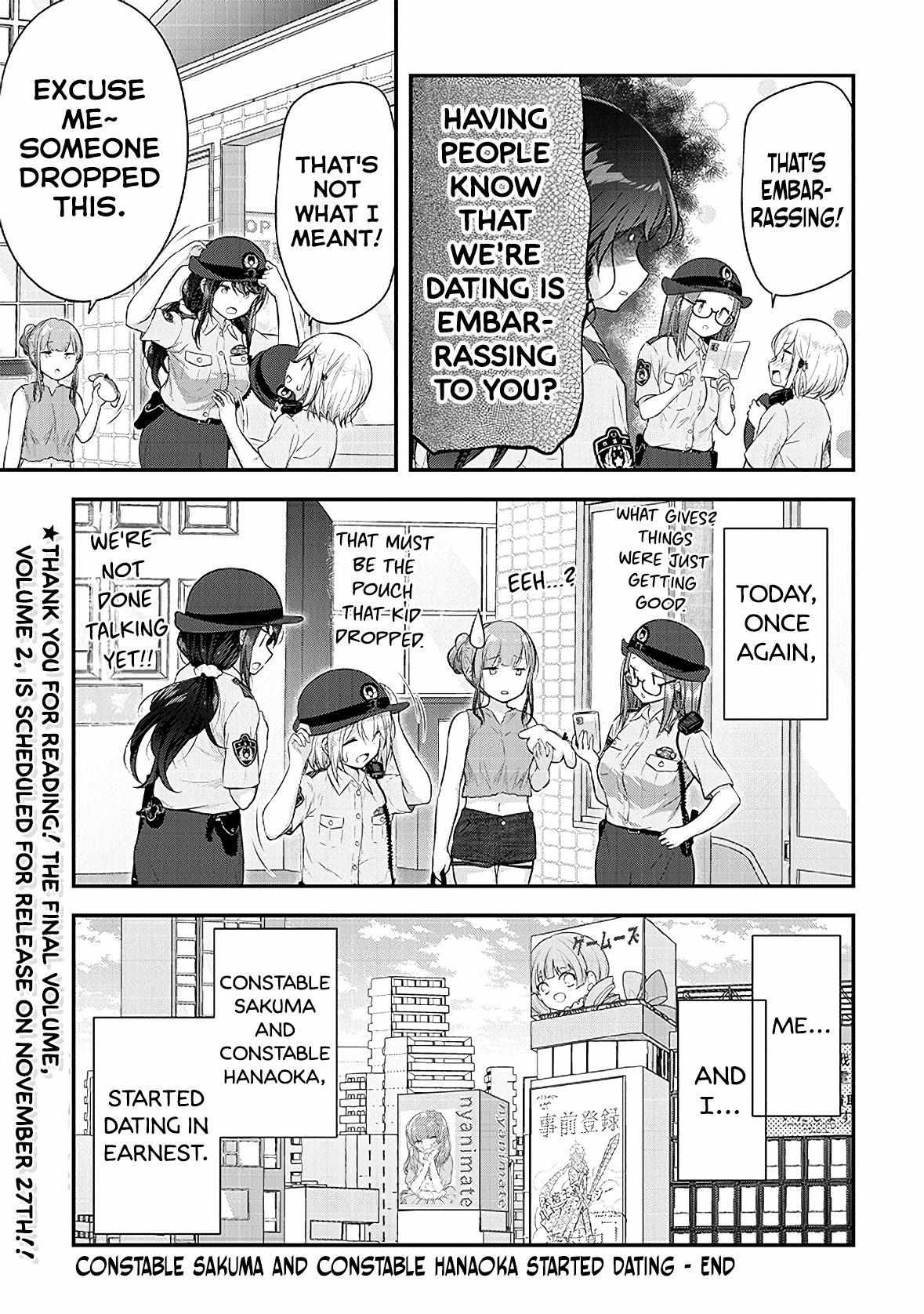 Constable Sakuma And Constable Hanaoka Started Dating Chapter 16 #19