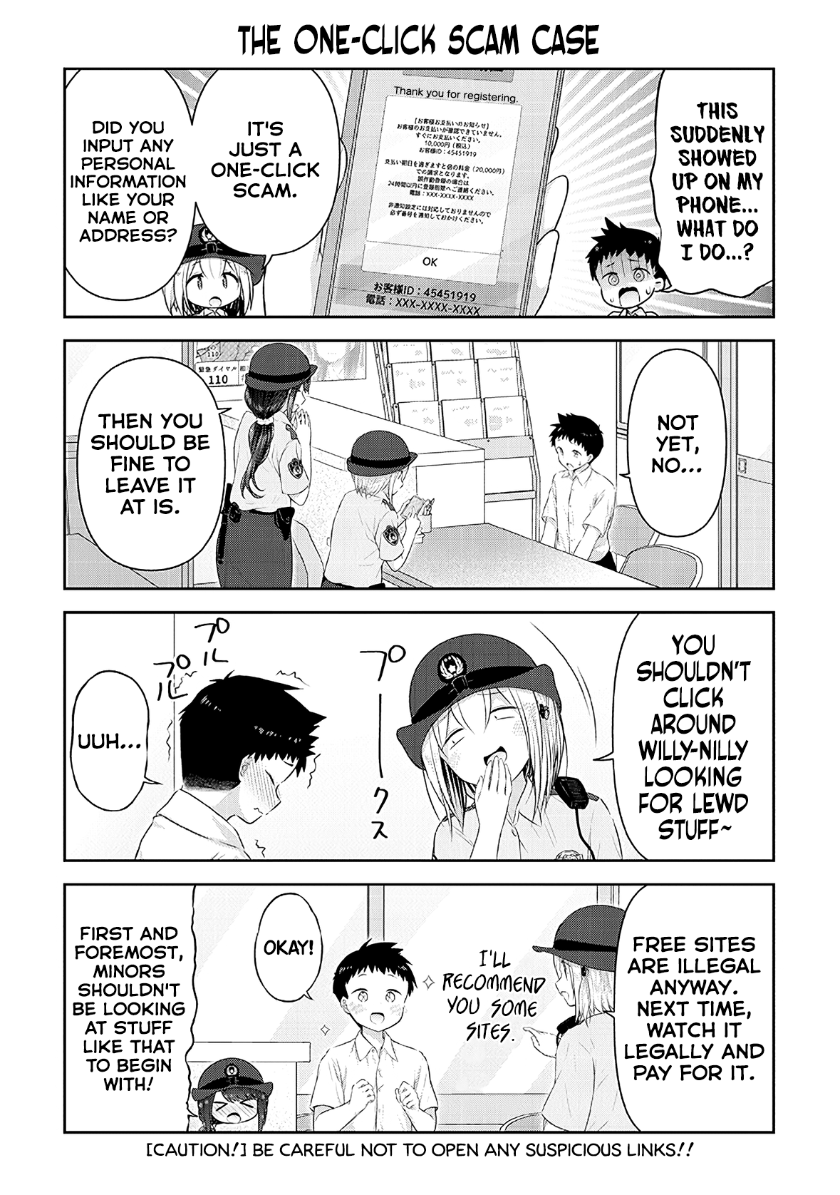 Constable Sakuma And Constable Hanaoka Started Dating Chapter 11 #10