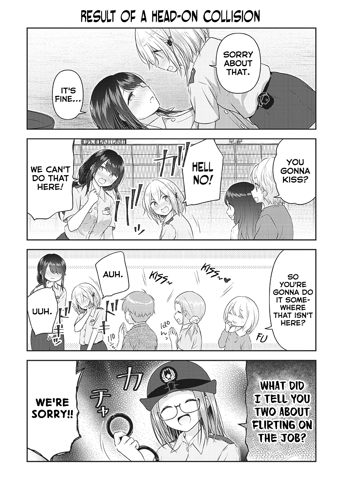 Constable Sakuma And Constable Hanaoka Started Dating Chapter 9 #10