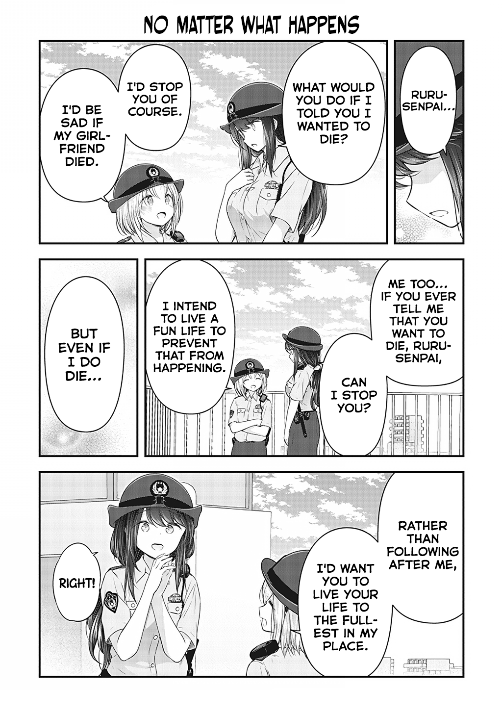 Constable Sakuma And Constable Hanaoka Started Dating Chapter 8 #11