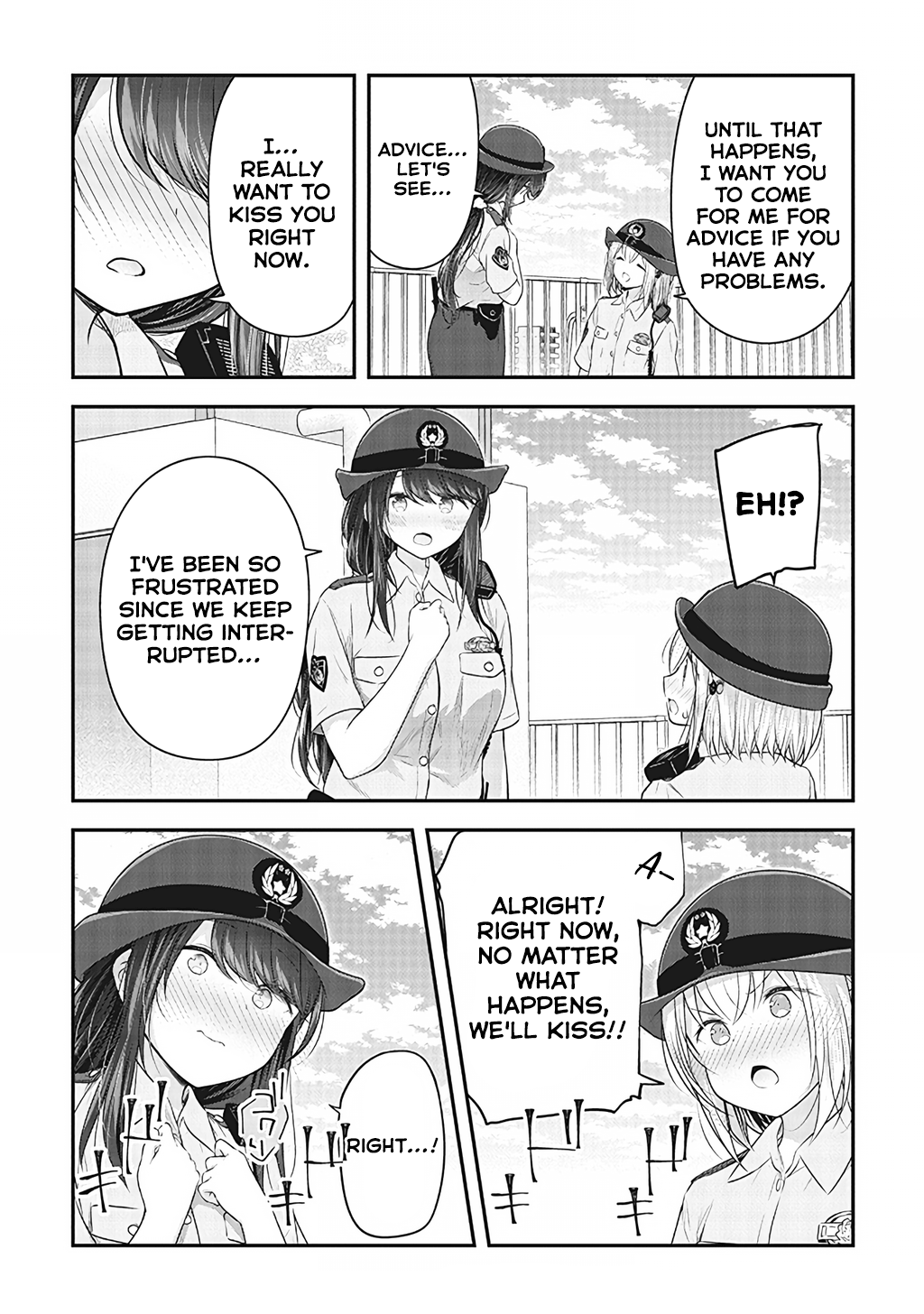 Constable Sakuma And Constable Hanaoka Started Dating Chapter 8 #12