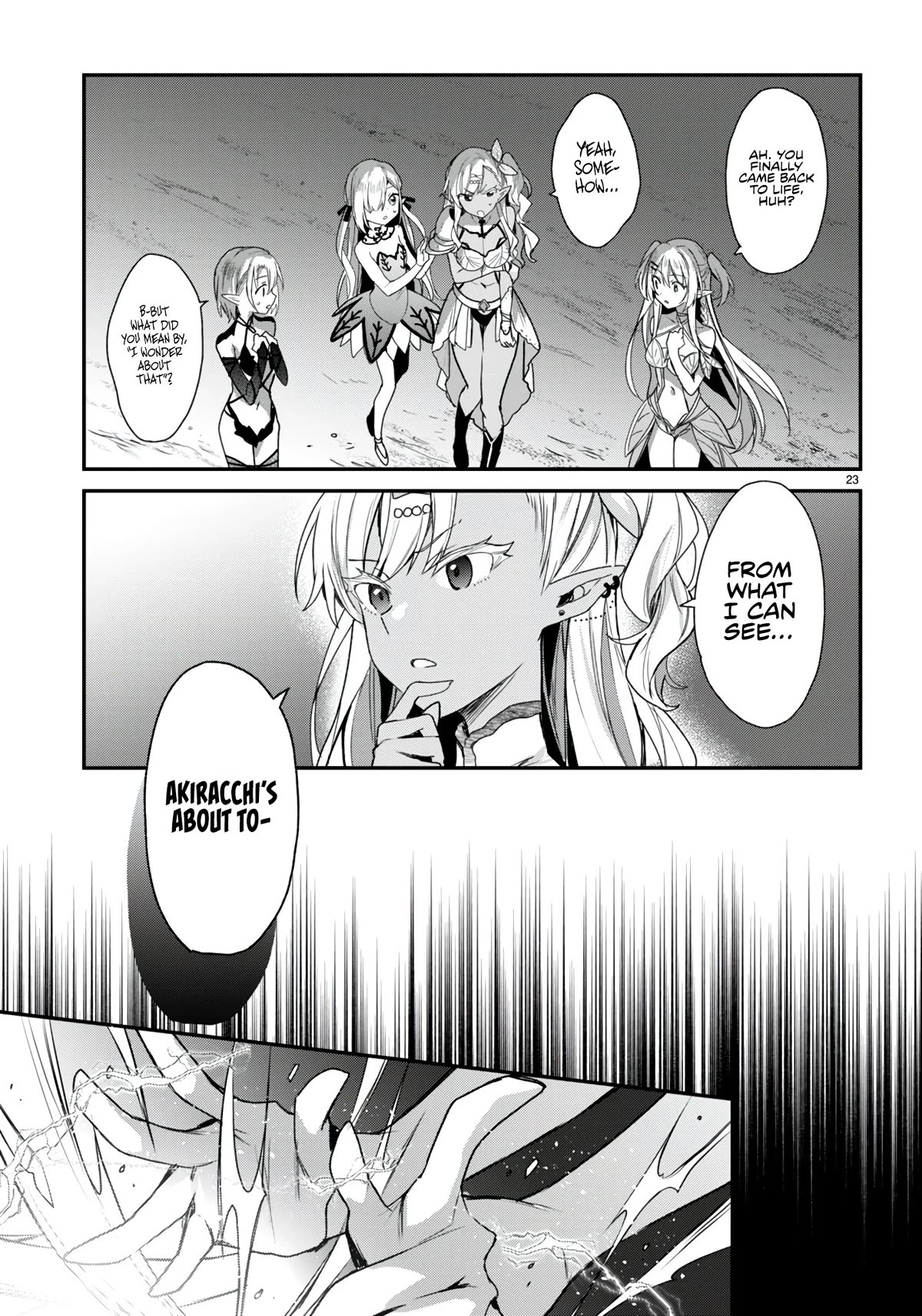 The Four Sisters (Elves) Wait For The Night Chapter 21 #24