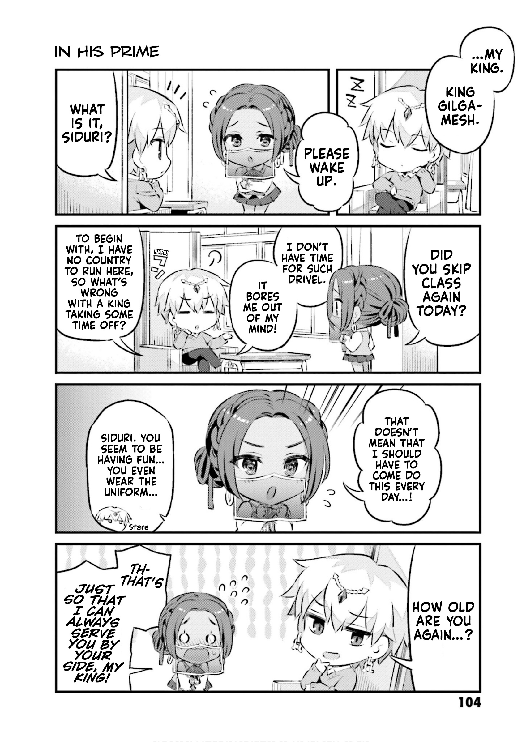 Type-Moon Gakuen - Chibi Chuki! Chapter 67 #2