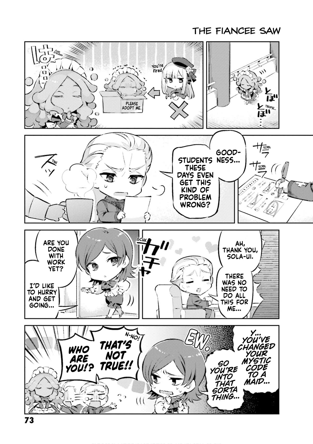 Type-Moon Gakuen - Chibi Chuki! Chapter 64 #7