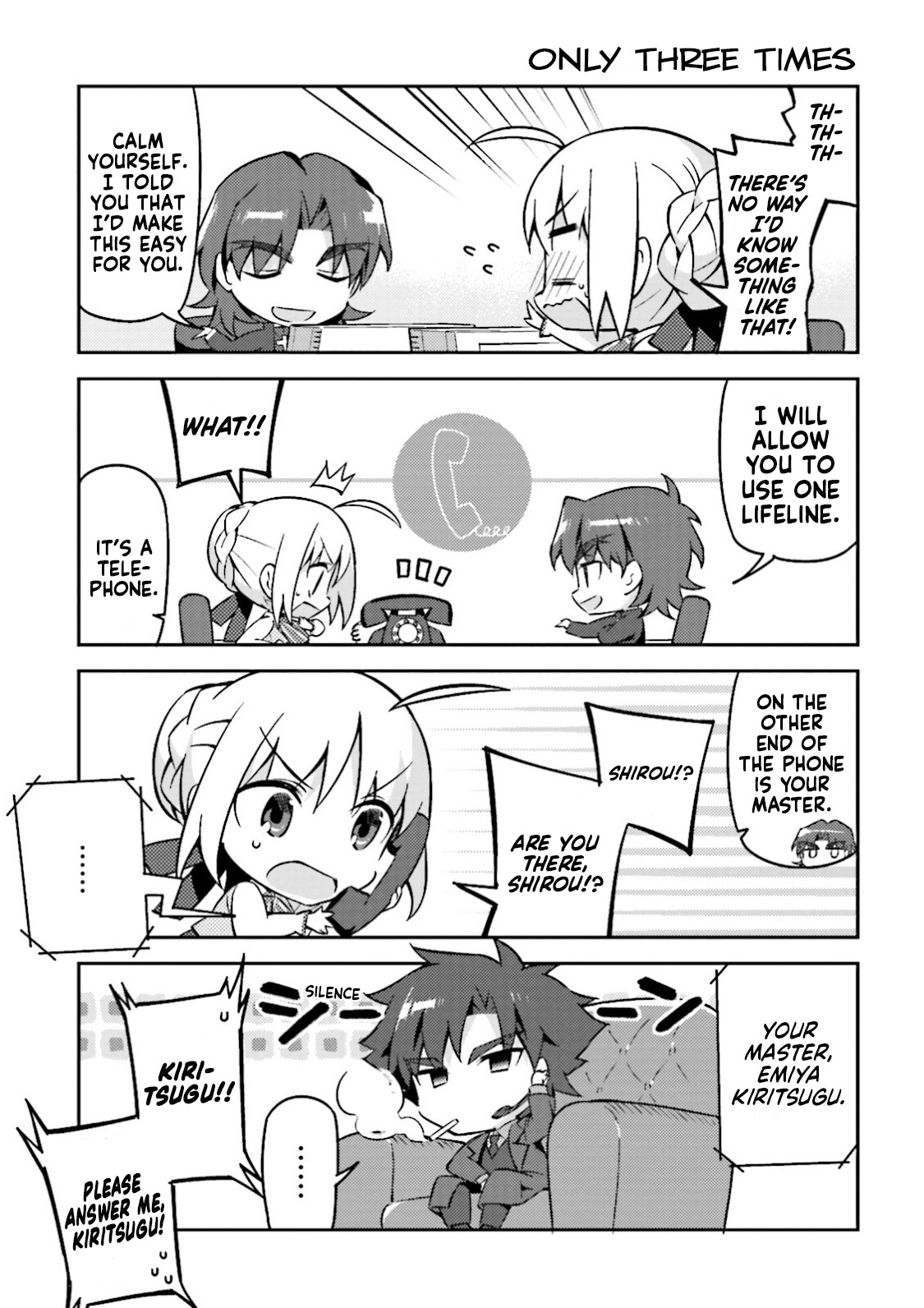 Type-Moon Gakuen - Chibi Chuki! Chapter 19 #7