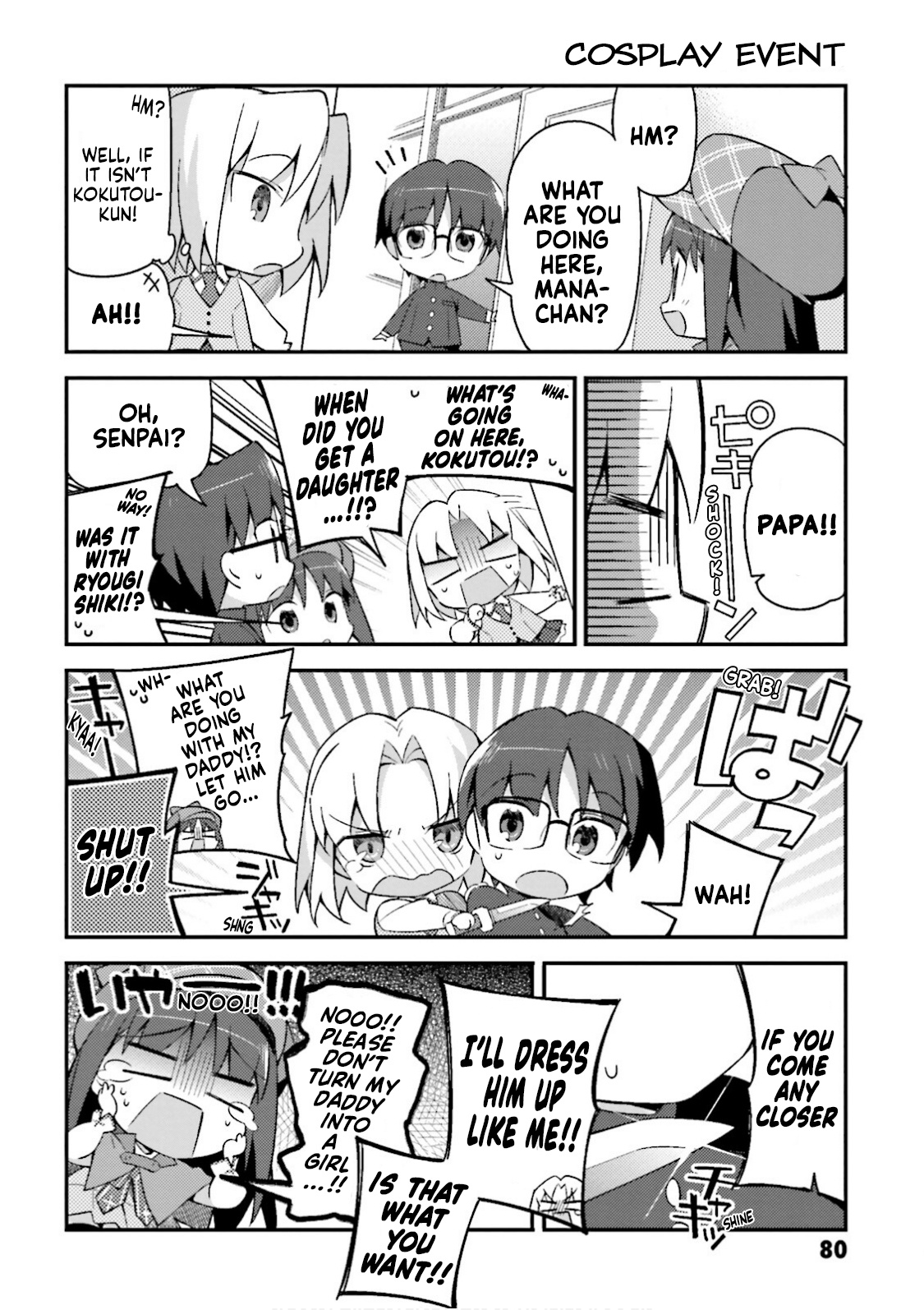 Type-Moon Gakuen - Chibi Chuki! Chapter 12 #14