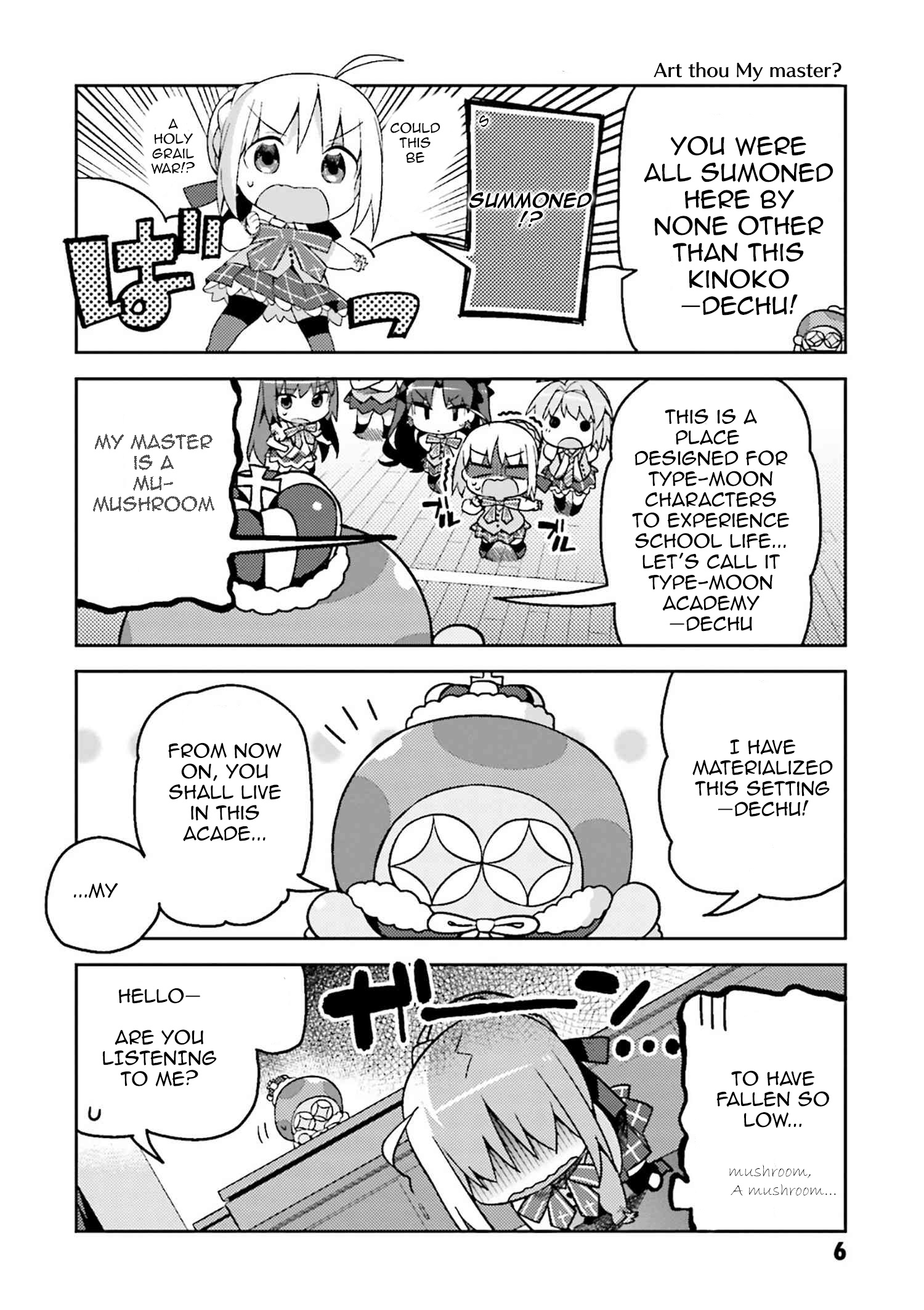 Type-Moon Gakuen - Chibi Chuki! Chapter 1 #8