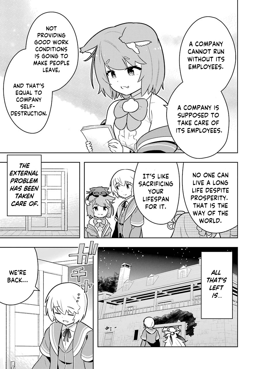 Though Young People Recoil From Entering The Black Magic Industry, I Found Its Treatment Of Employees Quite Good When I Entered It, And The President And Familiar Are Cute Too So Everything Is Awesome Chapter 40 #16