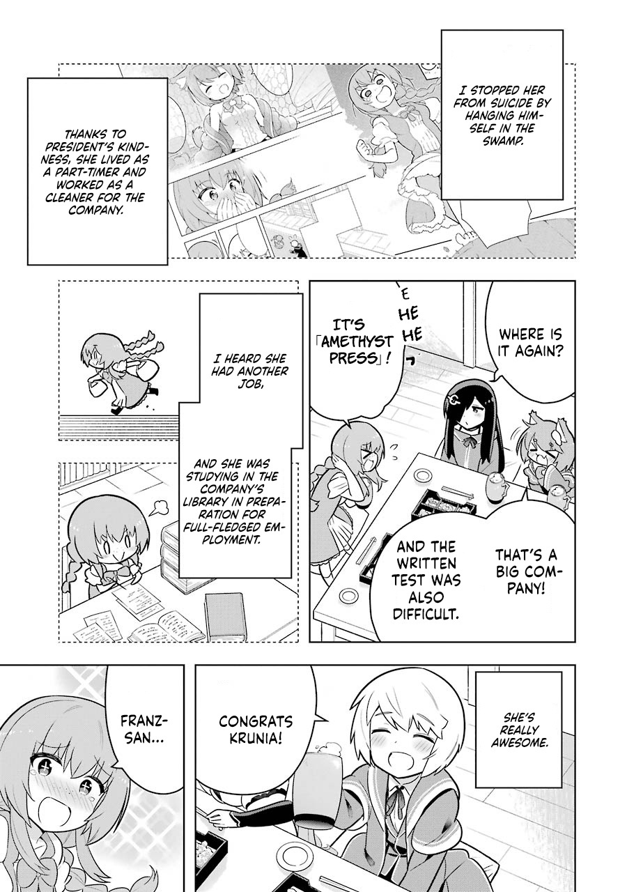 Though Young People Recoil From Entering The Black Magic Industry, I Found Its Treatment Of Employees Quite Good When I Entered It, And The President And Familiar Are Cute Too So Everything Is Awesome Chapter 39 #5