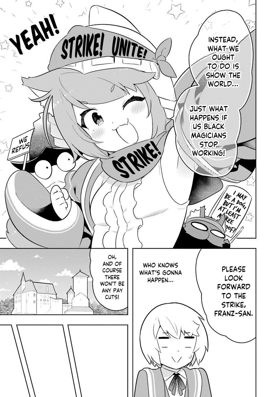 Though Young People Recoil From Entering The Black Magic Industry, I Found Its Treatment Of Employees Quite Good When I Entered It, And The President And Familiar Are Cute Too So Everything Is Awesome Chapter 36 #11