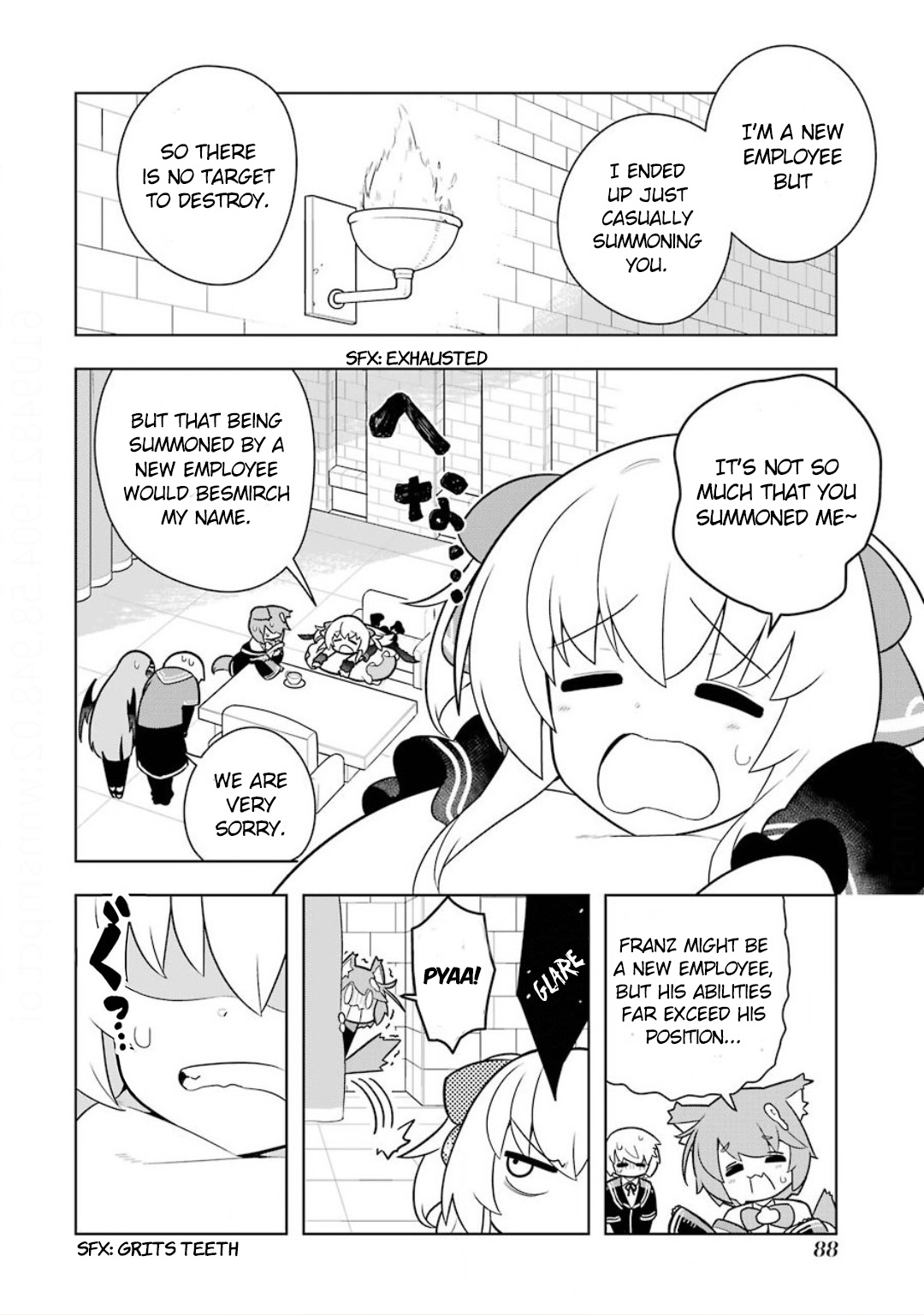 Though Young People Recoil From Entering The Black Magic Industry, I Found Its Treatment Of Employees Quite Good When I Entered It, And The President And Familiar Are Cute Too So Everything Is Awesome Chapter 9 #4