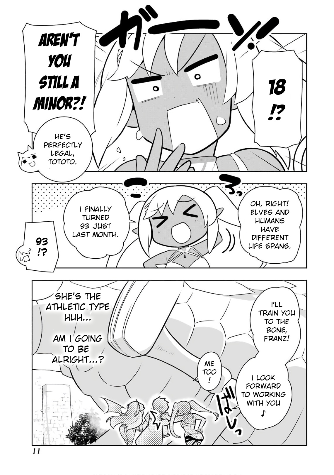 Though Young People Recoil From Entering The Black Magic Industry, I Found Its Treatment Of Employees Quite Good When I Entered It, And The President And Familiar Are Cute Too So Everything Is Awesome Chapter 6 #12