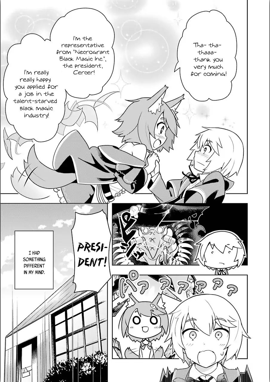 Though Young People Recoil From Entering The Black Magic Industry, I Found Its Treatment Of Employees Quite Good When I Entered It, And The President And Familiar Are Cute Too So Everything Is Awesome Chapter 1 #14