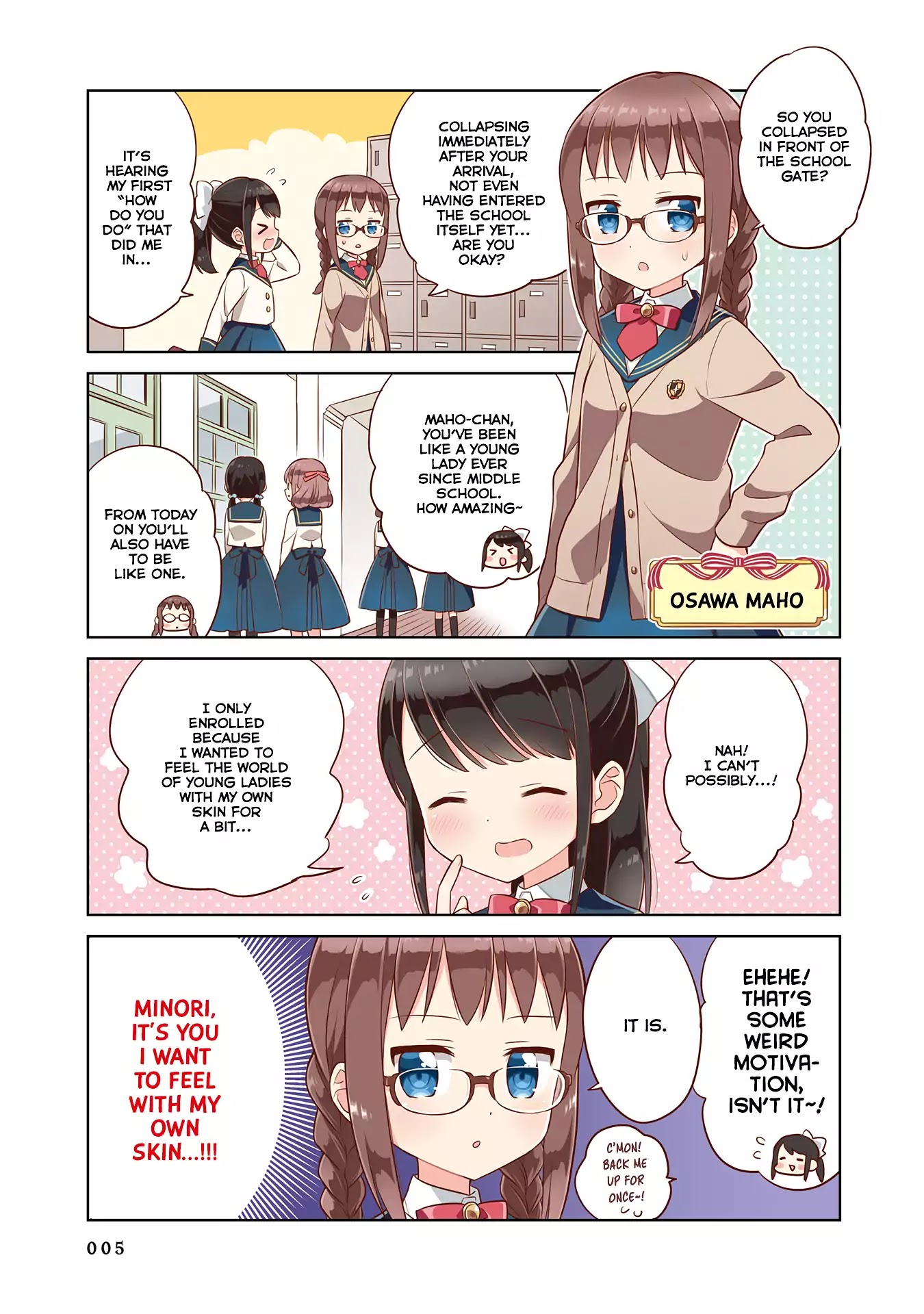 Minori & 100 Ladies Chapter 1 #4