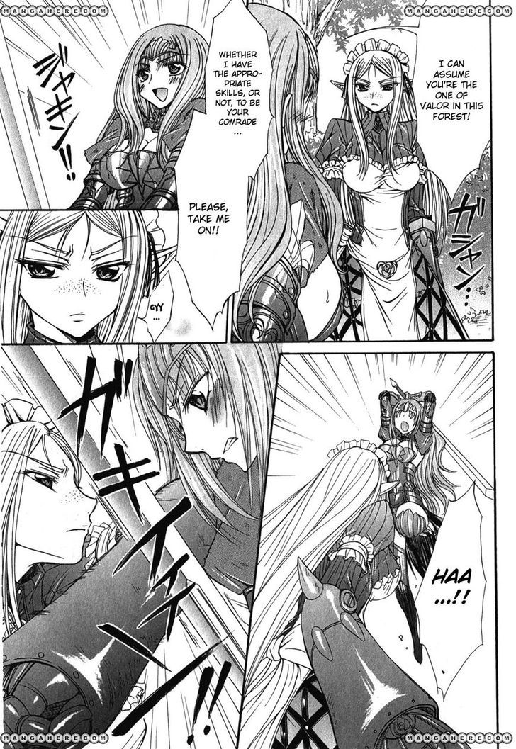 Queen's Blade Rebellion - Aoarashi No Hime Kishi Chapter 2 #23