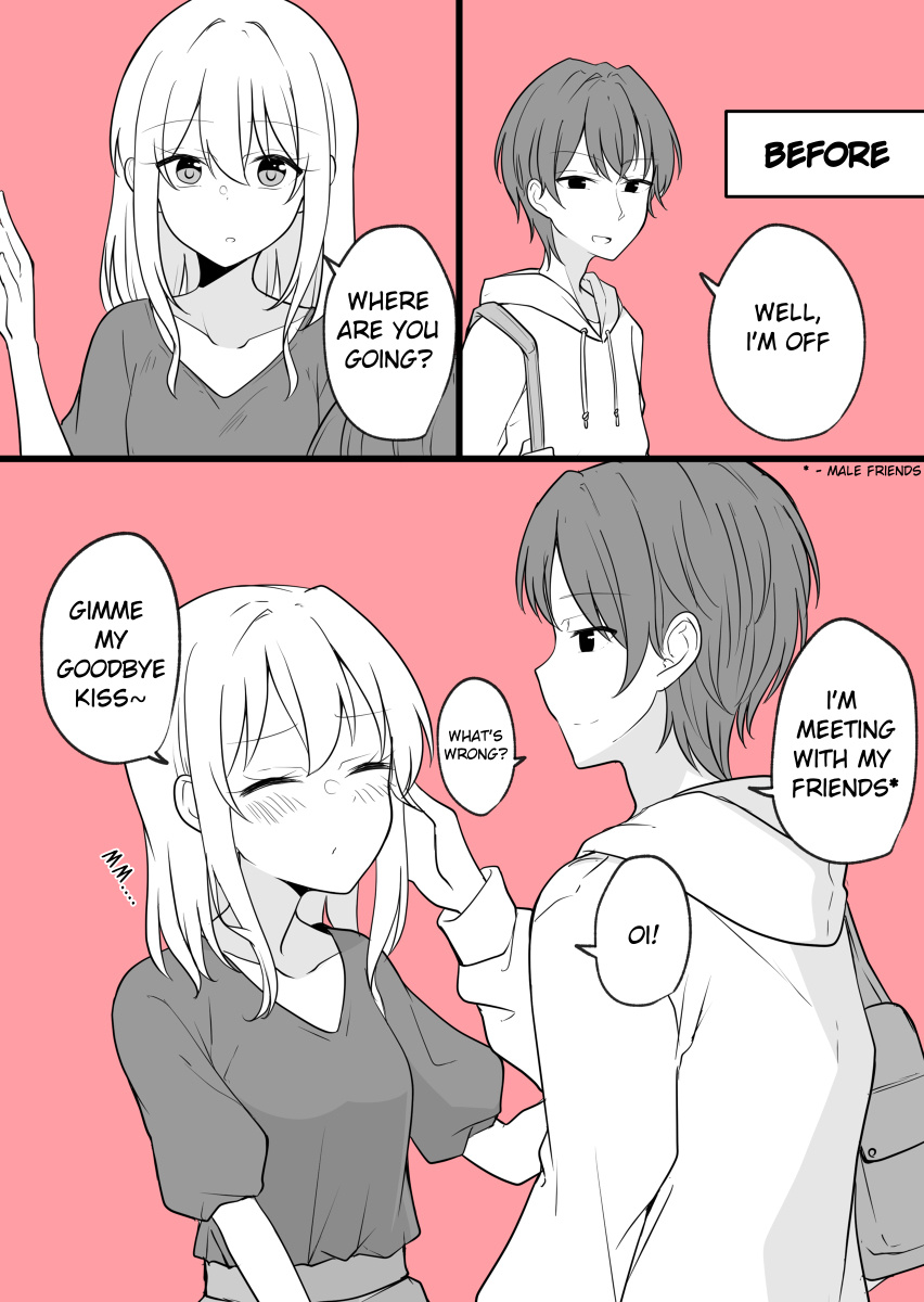 Daily Life Of A Couple In Which The Boyfriend Became A Girl One Day Chapter 20 #1