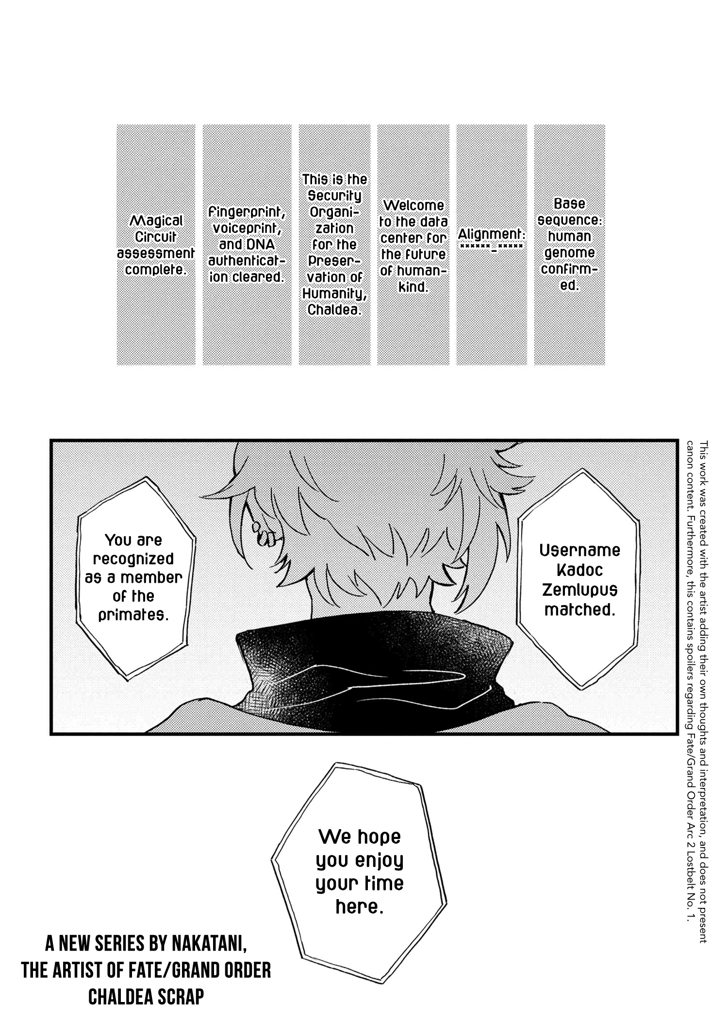 Fate/grand Order From Lostbelt Chapter 1 #1