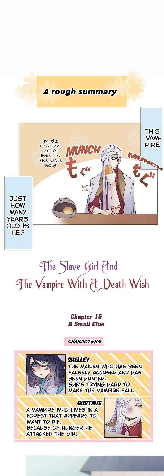 The Slave Girl And The Vampire With A Death Wish Chapter 15 #2