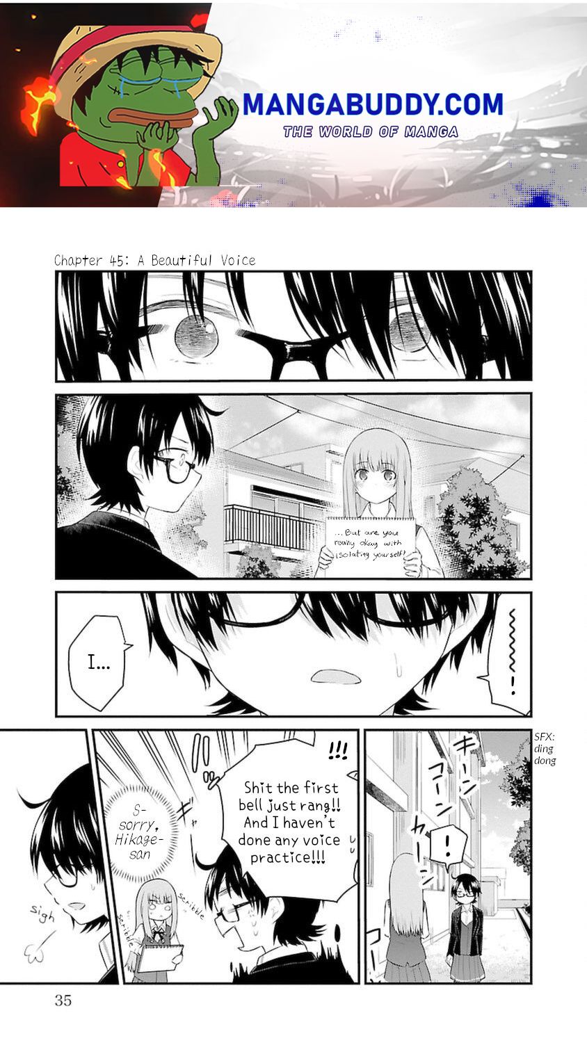 The Mute Girl And Her New Friend Chapter 45 #1