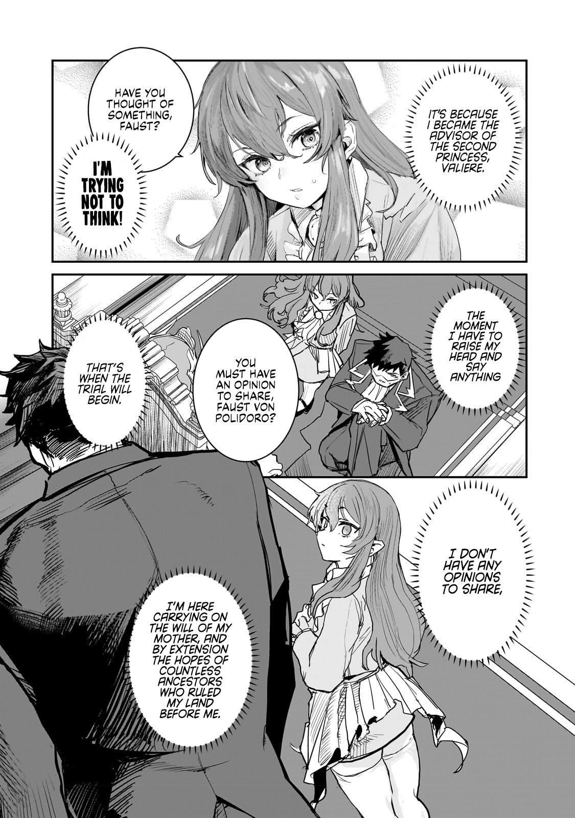 Virgin Knight Who Is The Frontier Lord In The Gender Switched World Chapter 1 #6