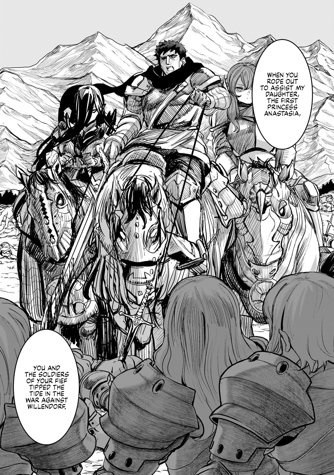 Virgin Knight Who Is The Frontier Lord In The Gender Switched World Chapter 1 #19