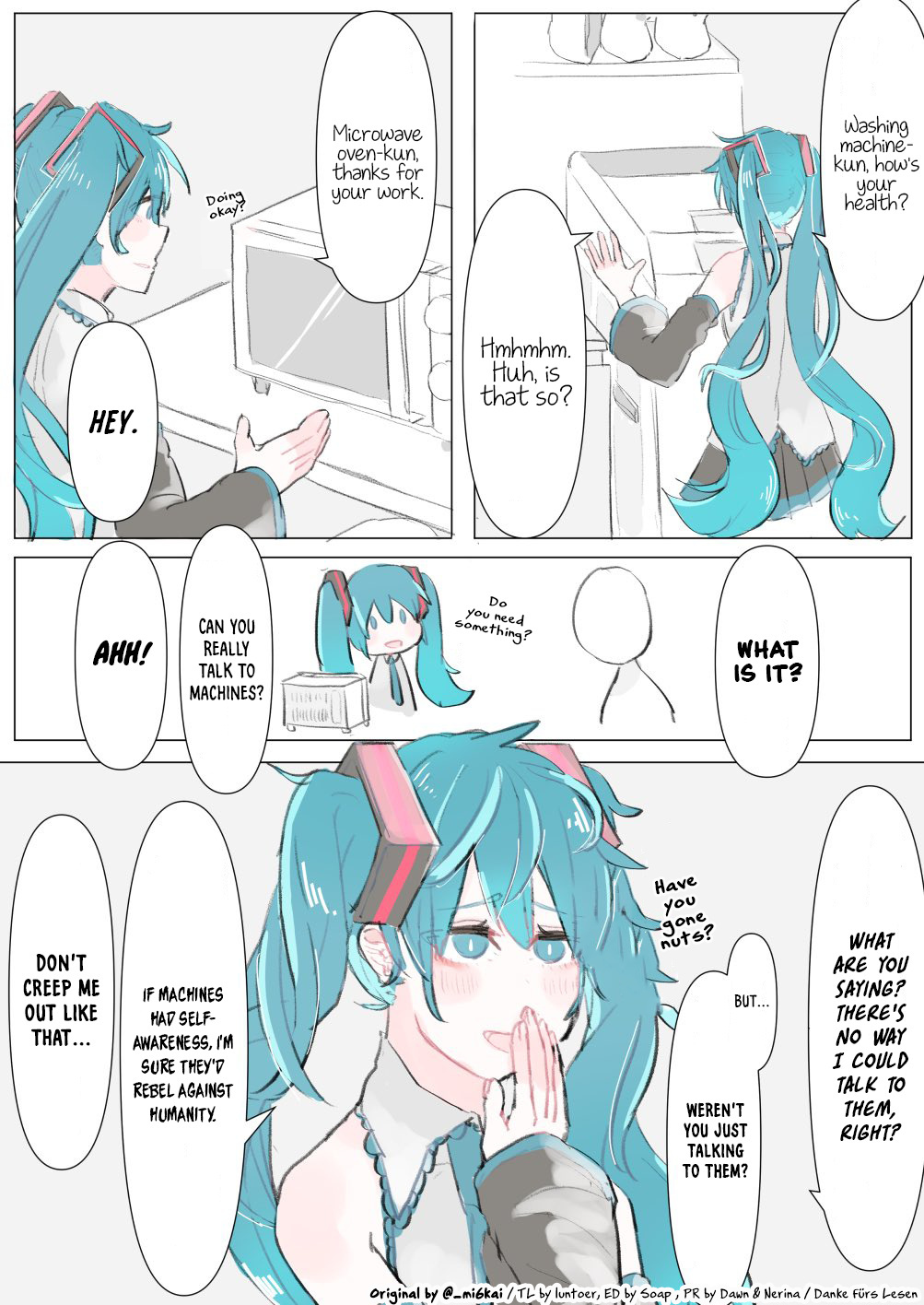 The Daily Life Of Master & Hatsune Miku Chapter 18 #1