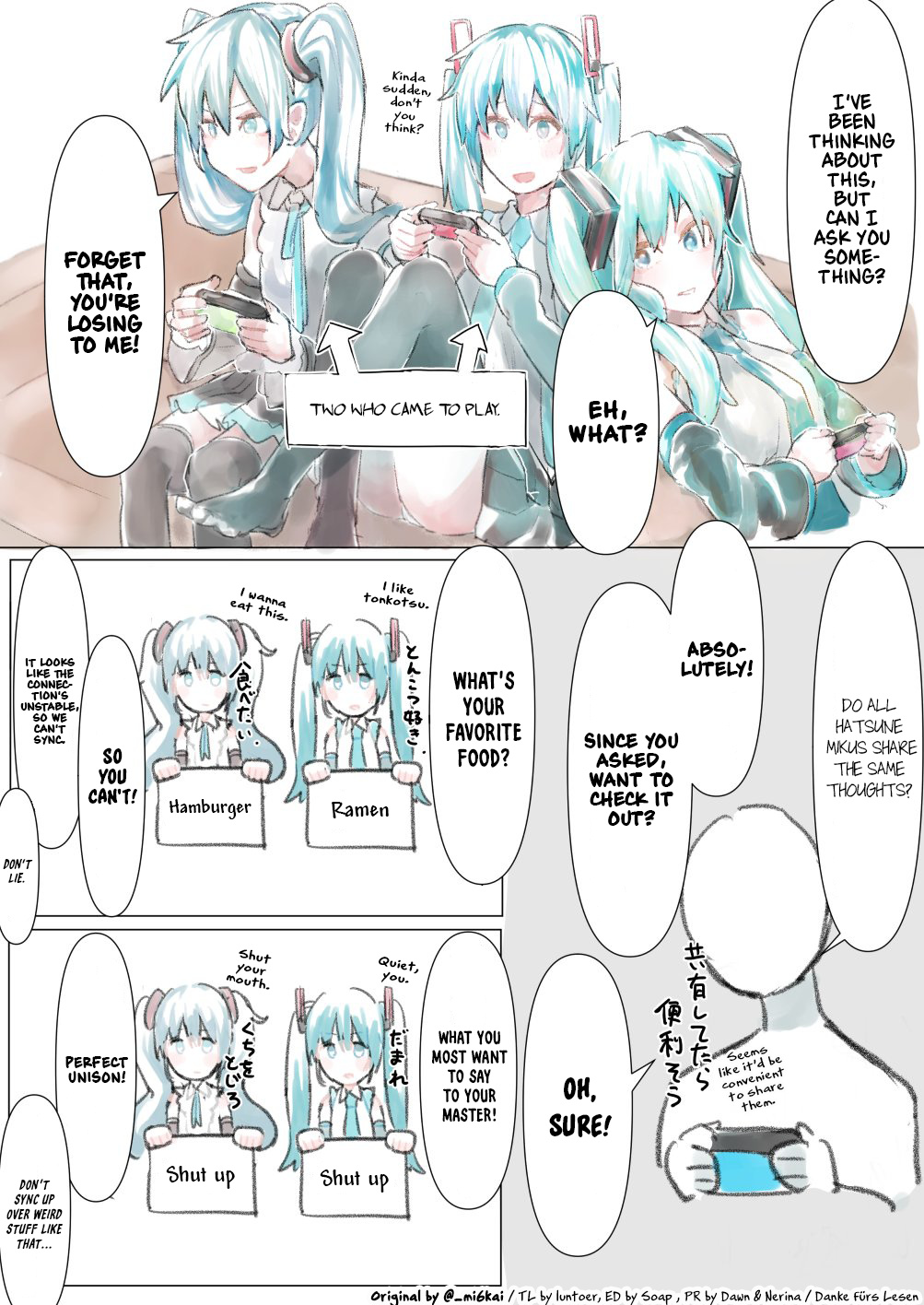 The Daily Life Of Master & Hatsune Miku Chapter 17 #1