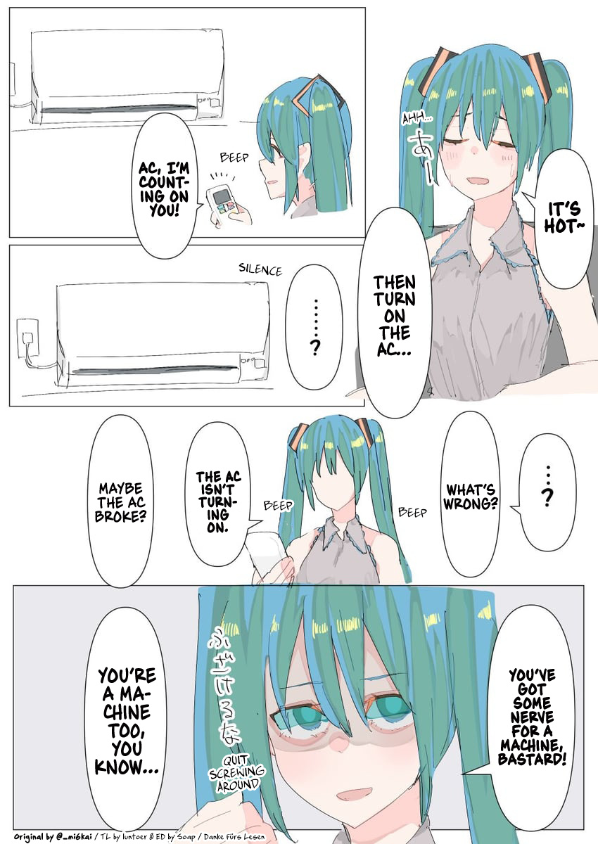 The Daily Life Of Master & Hatsune Miku Chapter 3 #1