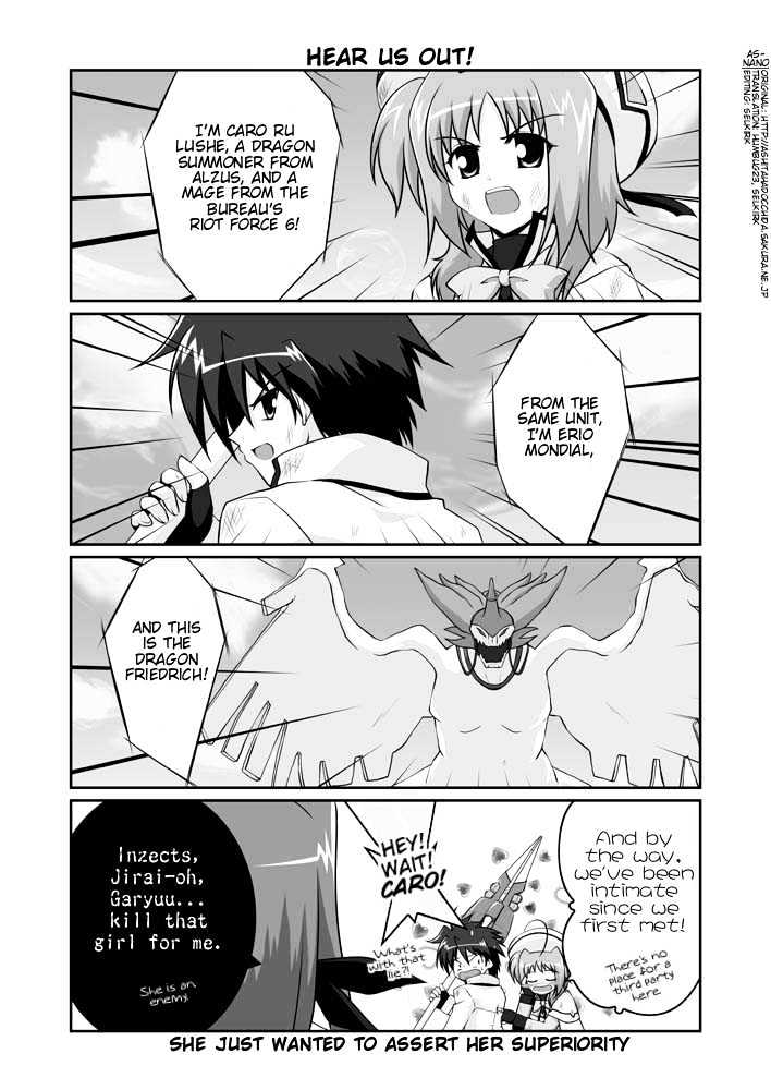 Mahou Shoujo Lyrical Nanoha Strikers The Comics Chapter 11.2 #52