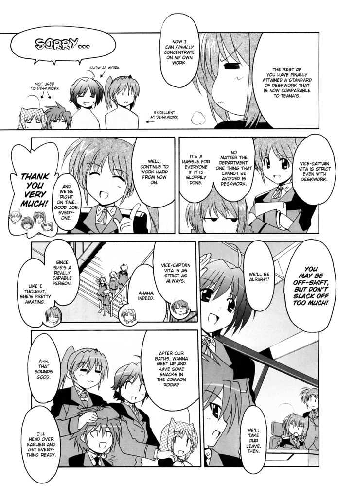 Mahou Shoujo Lyrical Nanoha Strikers The Comics Chapter 9 #7