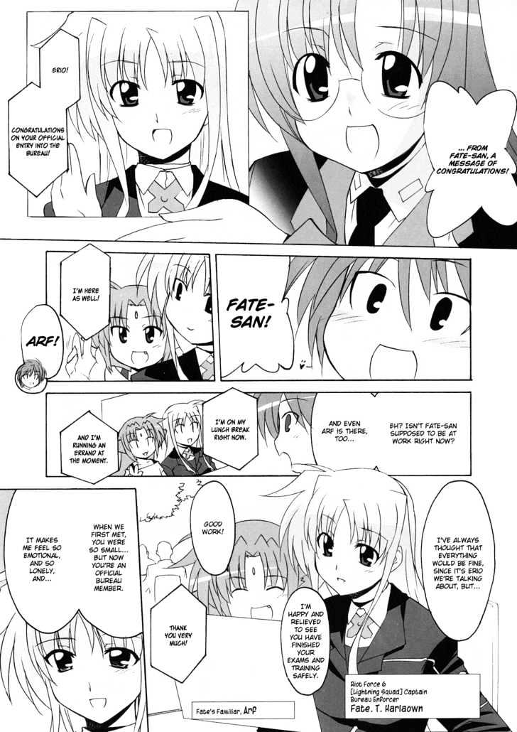 Mahou Shoujo Lyrical Nanoha Strikers The Comics Chapter 7 #11