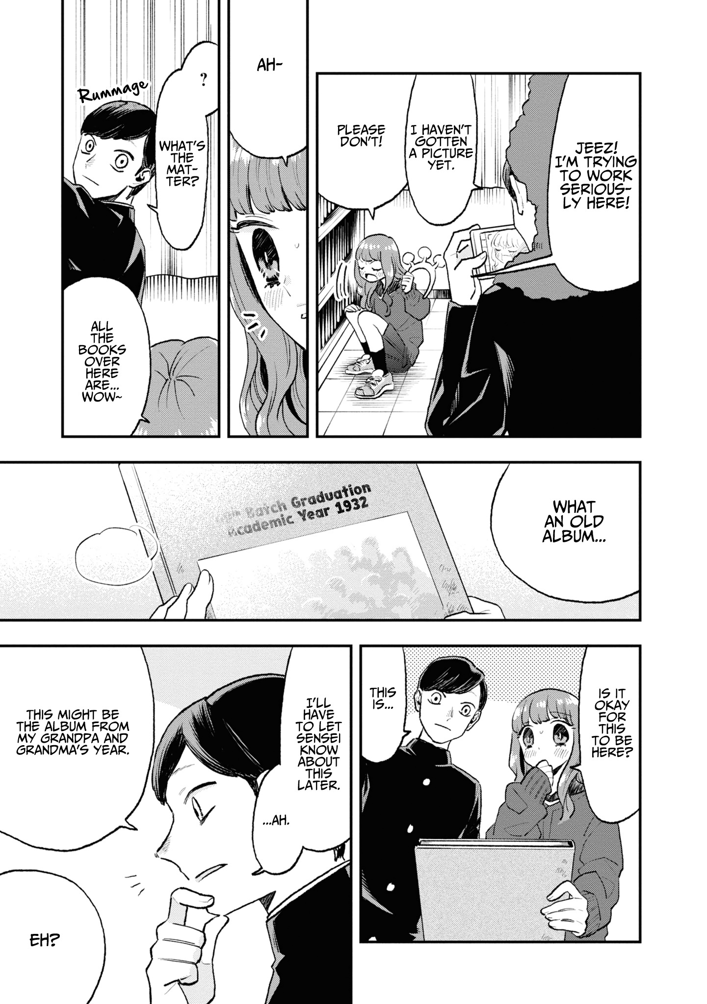 The Overly Straightforward Natsume-Kun Can't Properly Confess Chapter 4 #9