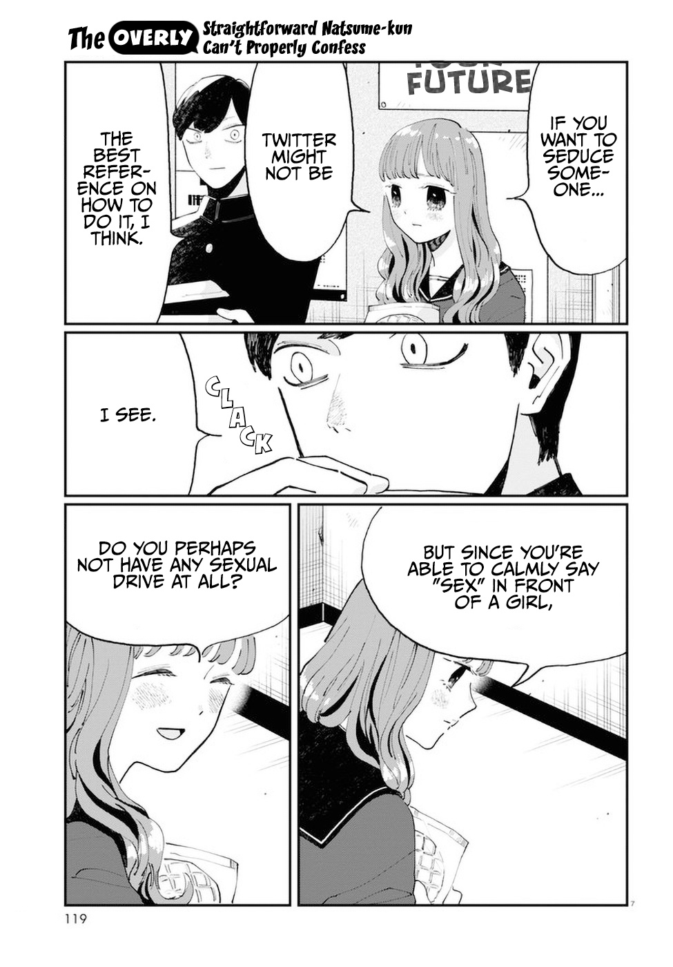 The Overly Straightforward Natsume-Kun Can't Properly Confess Chapter 1 #10