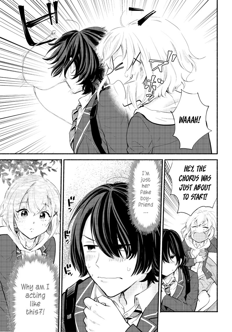 Nee, Mou Isso Tsukiacchau? Osananajimi No Bishoujo Ni Tanomarete, Camo Kareshi Hajimemashita Chapter 3 #9