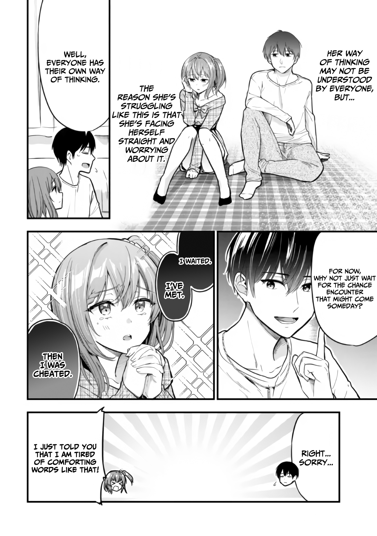 Kanojo Ni Uwaki Sareteita Ore Ga, Koakuma Na Kouhai Ni Natsukareteimasu Chapter 7.2 #9