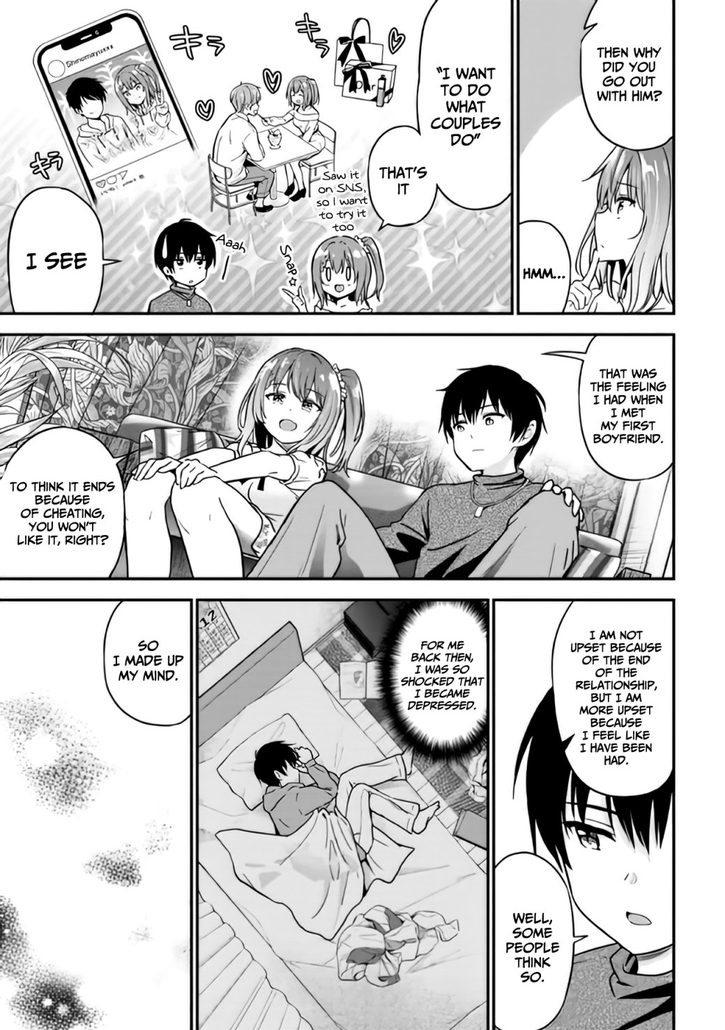 Kanojo Ni Uwaki Sareteita Ore Ga, Koakuma Na Kouhai Ni Natsukareteimasu Chapter 1.2 #38