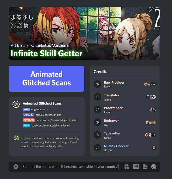 Infinite Skill Getter Chapter 12 #1