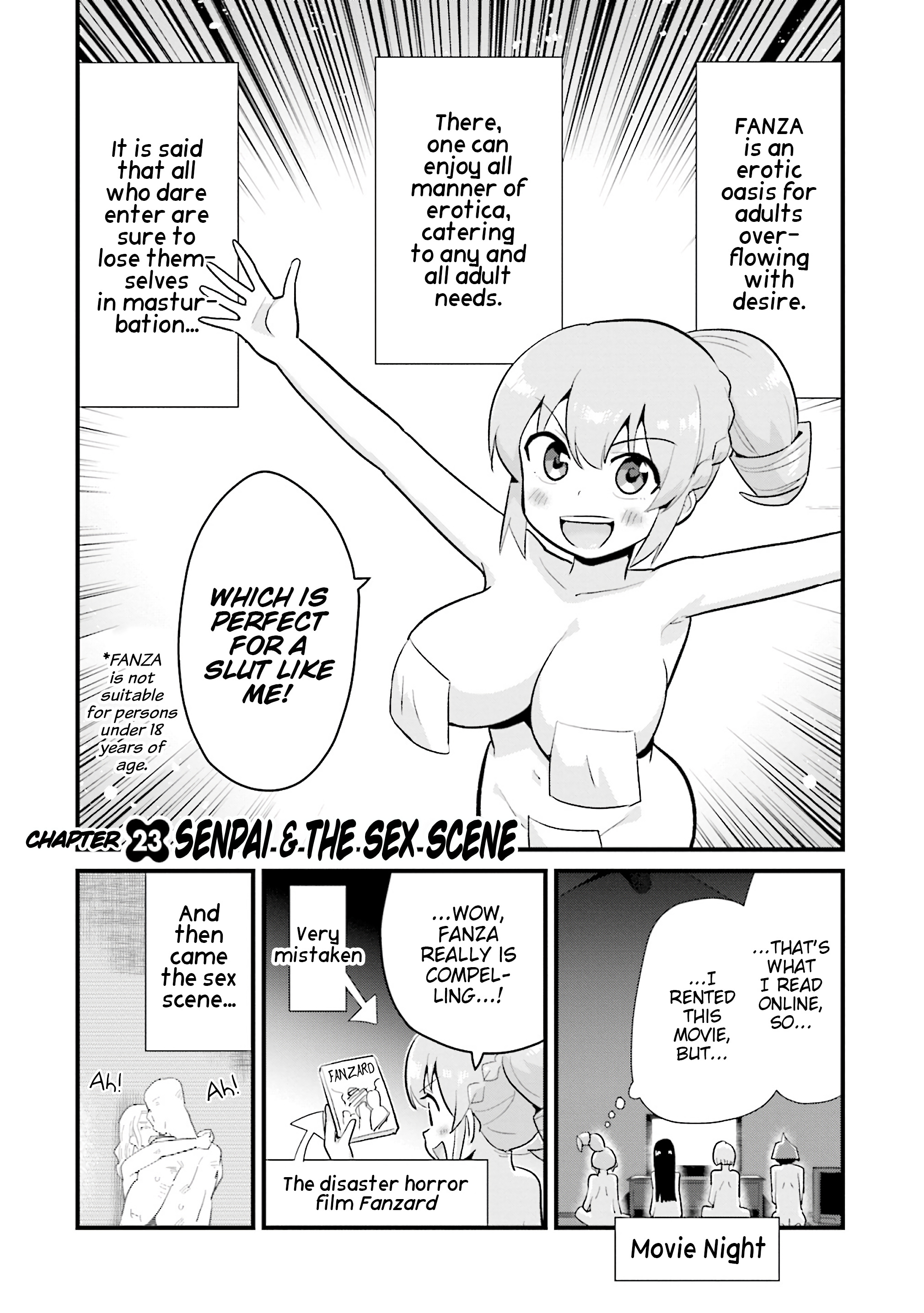 Uso-Bitch Senpai Chapter 23 #1