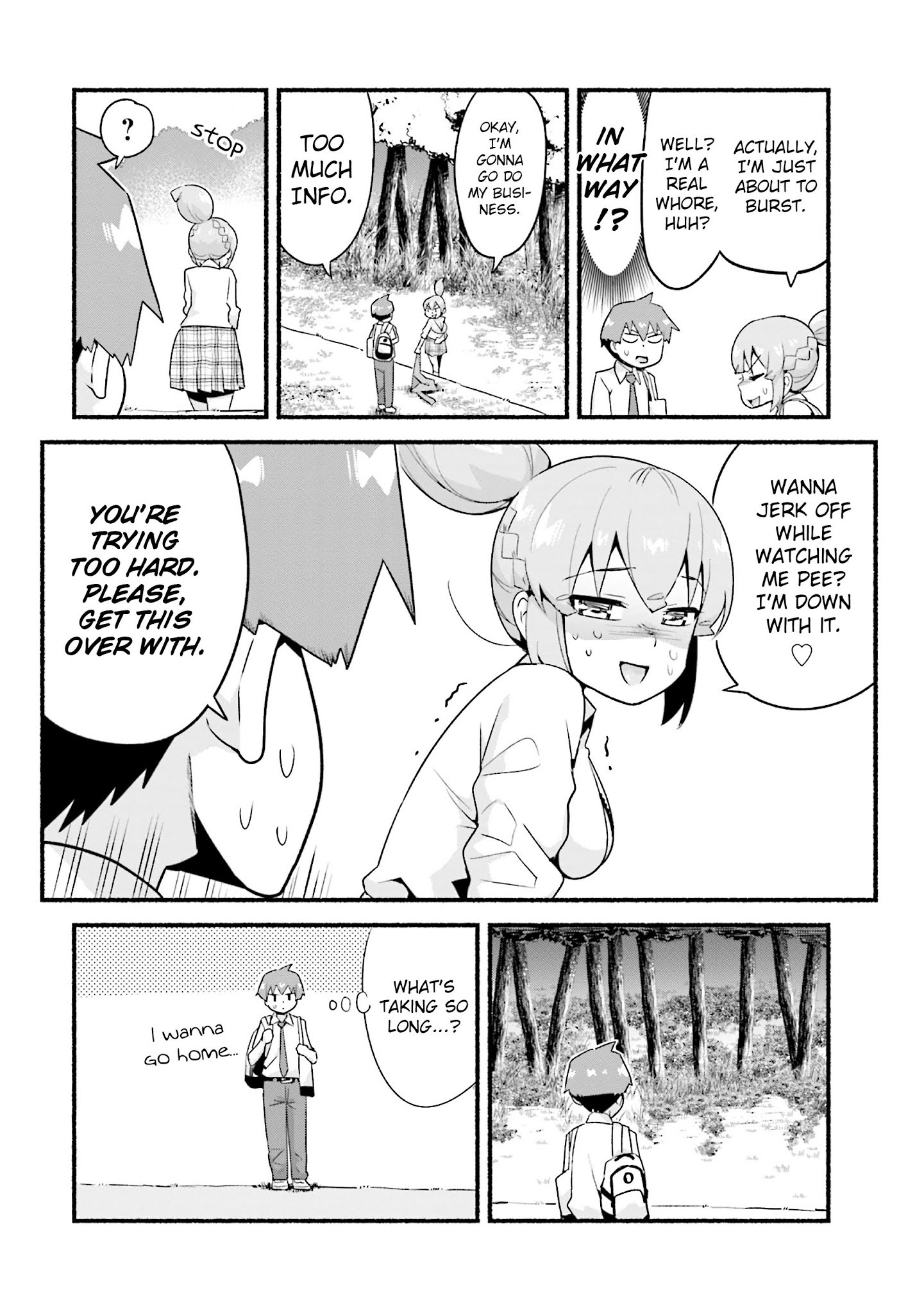 Uso-Bitch Senpai Chapter 5 #4