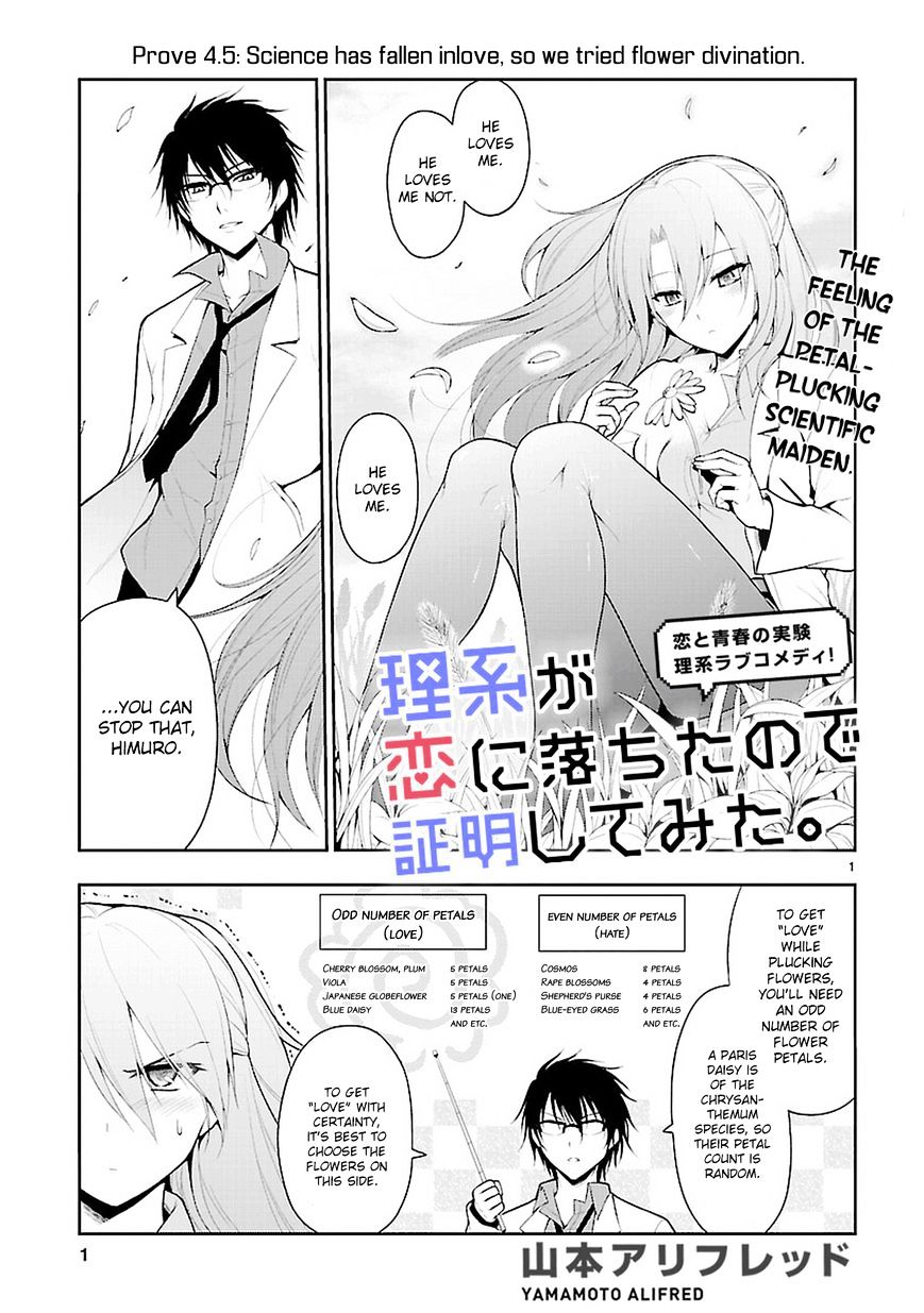 Rike Ga Koi Ni Ochita No De Shoumeishitemita Chapter 4.5 #1