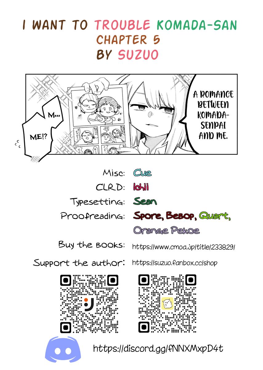 I Want To Trouble Komada-San Chapter 5 #13