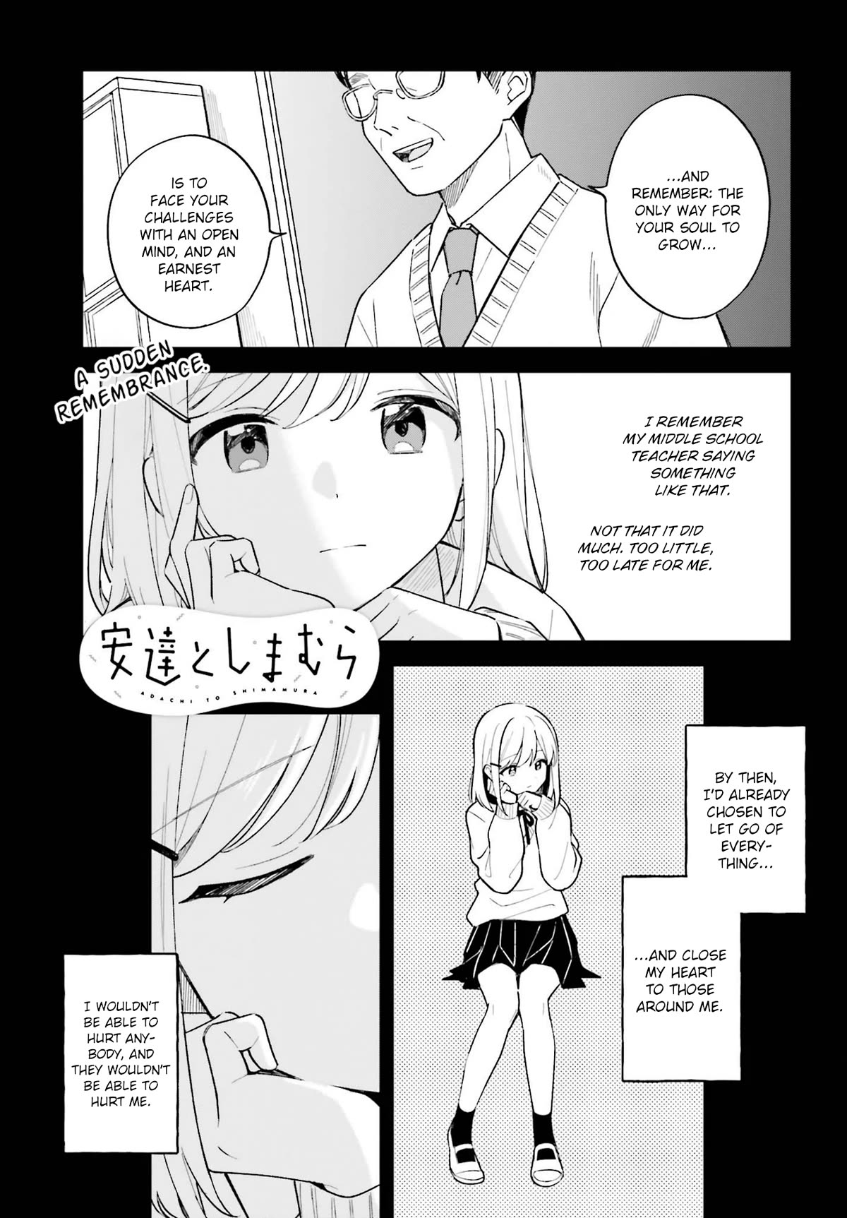 Adachi To Shimamura (Moke Yuzuhara) Chapter 31 #1