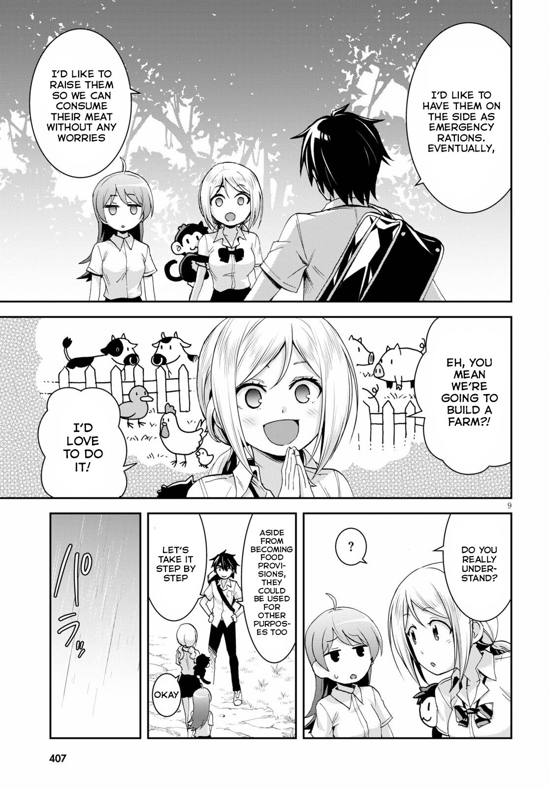 Isekai Yurutto Survival Seikatsu: Gakkou No Minna To Isekai No Mujintou Ni Tenishitakedo Ore Dake Rakushou Desu Chapter 14 #10