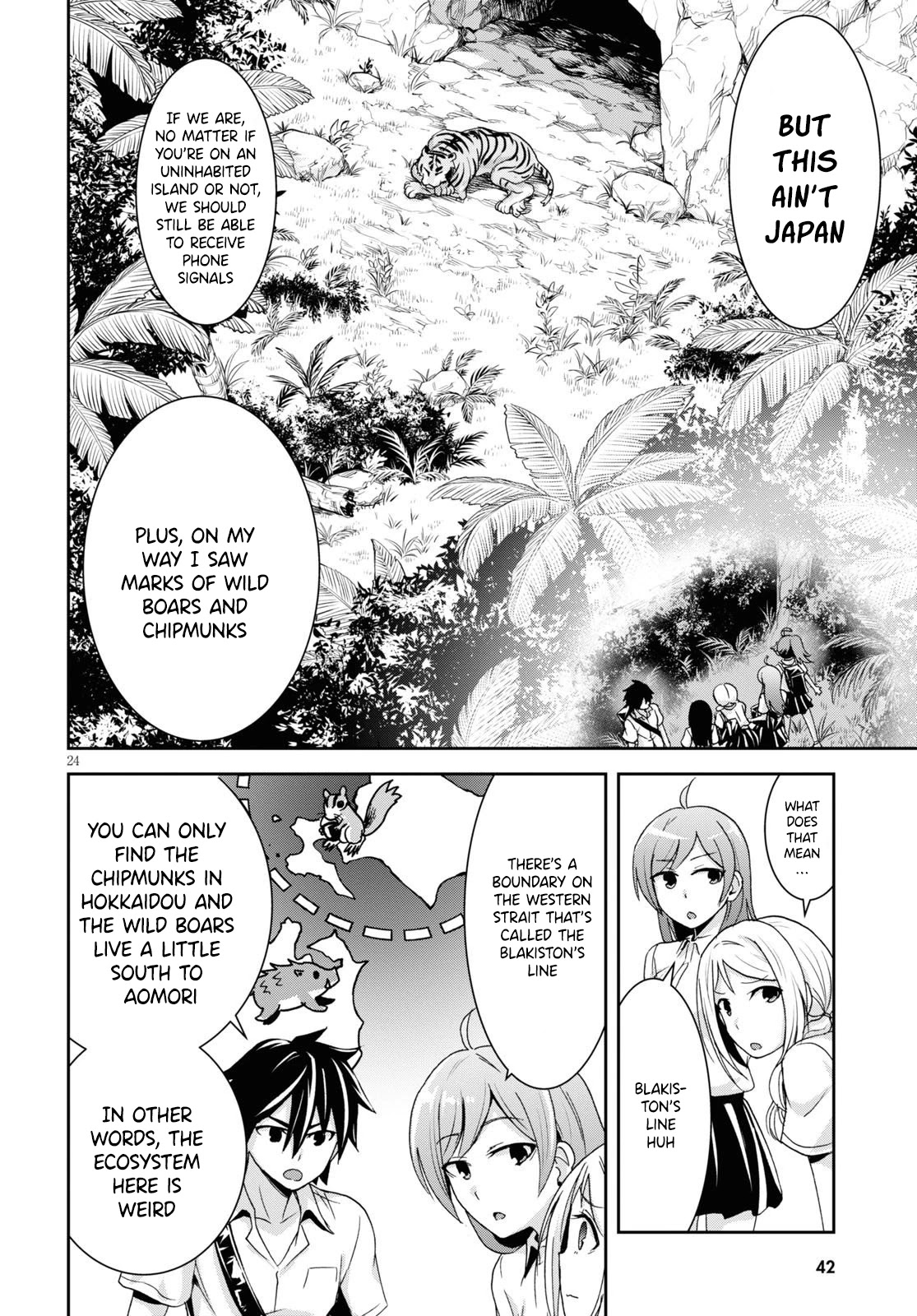 Isekai Yurutto Survival Seikatsu: Gakkou No Minna To Isekai No Mujintou Ni Tenishitakedo Ore Dake Rakushou Desu Chapter 1 #28