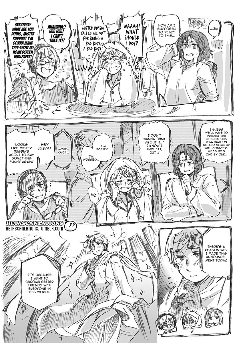 Hetalia World Stars Chapter 385 #4