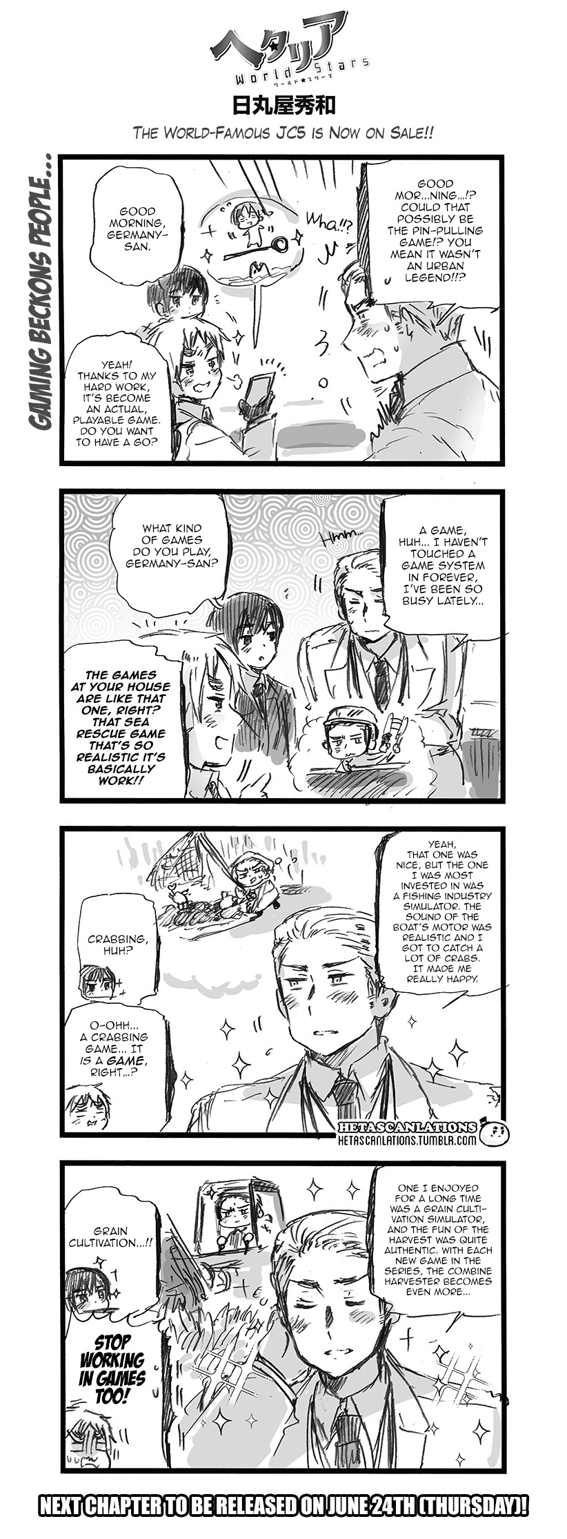 Hetalia World Stars Chapter 380 #1