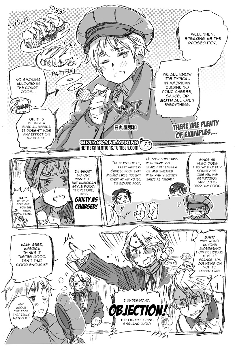 Hetalia World Stars Chapter 370 #1